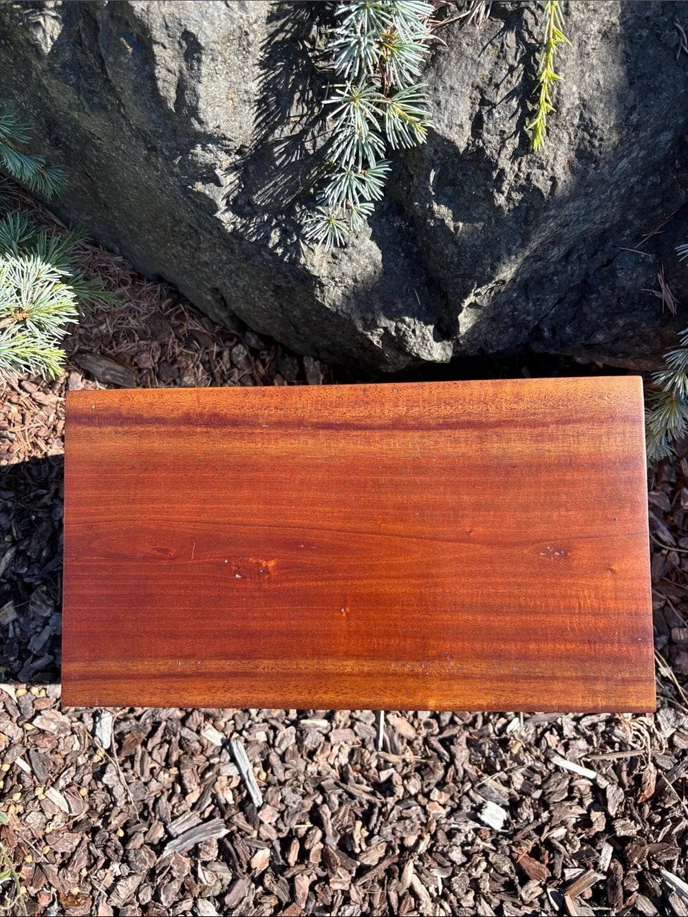 Vintage Hardwood Tabletop 16 Drawer Apothecary Chest